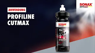 Anwendung SONAX PROFILINE CutMax und SONAX PROFILINE PerfectFinish