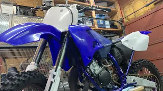 1996 YAMAHA YZ125 2 STROKE REBUILD PT 10