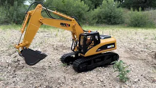 RC Excavator For Construction site! HUINA NEW UNBOXING