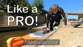 Get IN and OUT of your kayak efficiently! NEVER fall into the water again!