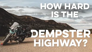 How hard is the Dempster Highway??? Welcome to deep gravel motorcycle riding!  | S02-E31 🇺🇸→🇨🇦