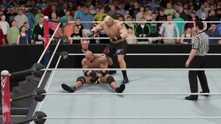 BROCK LESNAR VS. GOLDBERG SIMULATION WRESTLEMANIA 33