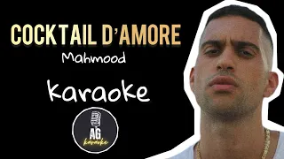 Cocktail d’amore - Mahmood - KARAOKE AG