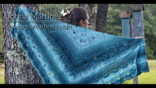 HOW TO CROCHET Victoria's German Shells Shawl | German Shells/Virus shawl