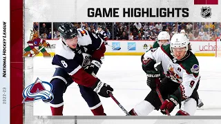 Coyotes @ Avalanche 3/11 | NHL Highlights 2023