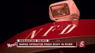 Barge operator finds body in Cumberland River