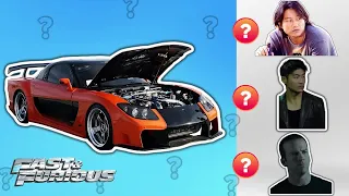 Guess The Fast And Furious Character by Their Cars | Character Quiz 🎬