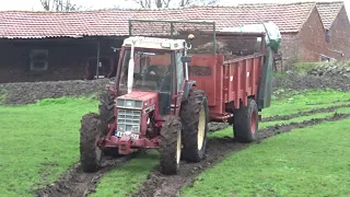 (SOUND) Epandage De Fumier Avec Case IH 1055XL