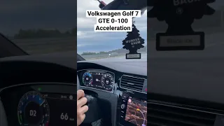 204 hp acceleration from VW Golf mk7 GTE
