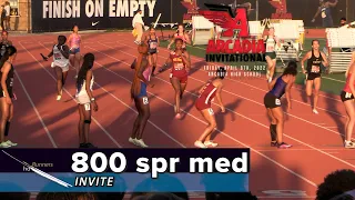 2022 TF - Arcadia Invite - 800 Sprint Medley (Girls then Boys)