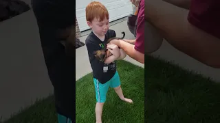 Boy Gets Emotional At Surprise Puppy 🥹