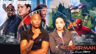 WATCHING SPIDER-MAN: FAR FROM HOME FOR THE FIRST TIME REACTION/ COMMENTARY | MCU