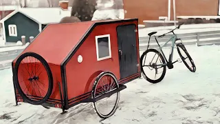 Homemade Bicycle Camper DIY