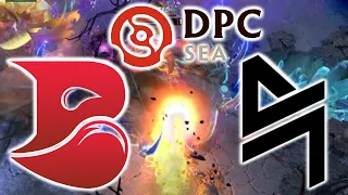 BLACKLIST vs BLEED - ABSOLUTELY AMAZING GAME !!! DPC SEA 2023 TOUR 3 DIVISION 1 DOTA 2