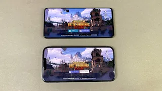 iPhone 13 Pro Max vs Samsung Galaxy S21 Ultra - PUBG Test | Gameplay, Sanhok! (Apple A15 vs SD 888)!