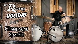 ROGERS 60s Holiday Drum Kit - Champagne Sparkle