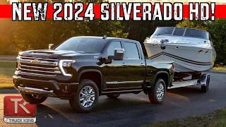 New 2024 Chevy Silverado HD Arrives with MORE Power & Technology - Get the Details Here!