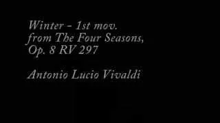 Winter - 1st mov. (from The Four Seasons, Op.8 RV 297) - Antonio Vivaldi