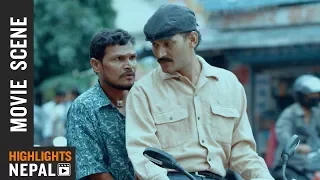 आफ्नै साथीमाथि शंका | New Nepali Movie JATRA | Movie Clip | Bipin Karki | Rabindra Jha