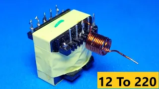 How to make inverter 12V To 220V From ATX Power Supply | High Frequency Inverter