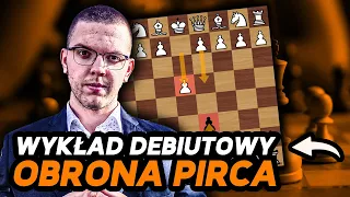 Obrona PIRCA w 12 RUCHÓW! PROSTE Debiuty Szachowe z IM #4