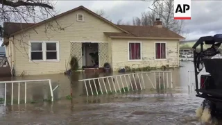 Storms Calm, Floods Remain in Northern Calif.