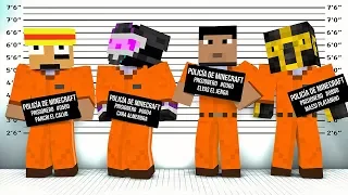 ESCAPAMOS DE LA PRISIÓN Y SOMOS LOS FUGITIVOS MÁS BUSCADOS EN MINECRAFT TROLL 😱