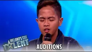 Rodelle Borja: SHY Filipino SHOCKS With An UnExpected Audition! | Ireland's Got Talent 2019