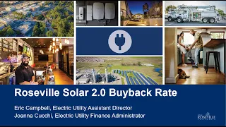 Virtual Solar Buy-Back Rate Adjustment Workshop