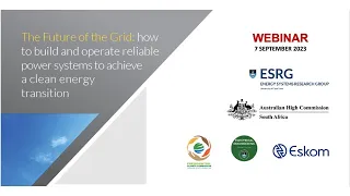 The Future of the Grid: Training webinar on power system basics