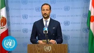 Crown Prince Haakon of Norway on the "Protection of Education in Conflict"