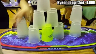 Sport Stacking: fastest on the web holders 2017