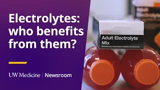 Most people can skip electrolyte intake, dietitian says | UW Medicine