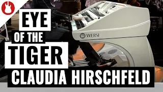 Musikmesse 2012 | Claudia Hirschfeld bei WERSI | Teil 2 | Live 'Eye of the Tiger'