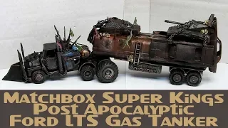 Matchbox Custom Post Apocalyptic Zombie Gasoline Tanker 2