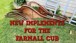 New Implements For The Farmall Cub!