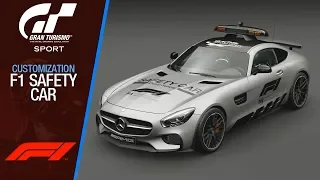 GT Sport - Customization: F1 Safet Car 2018 (Mercedes AMG GT)