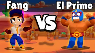 FANG vs El Primo | Brawl Stars