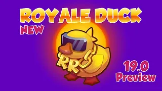 19.0 Sneak Peek - All New Royale Duck to increase the MORALE | Rush Royale