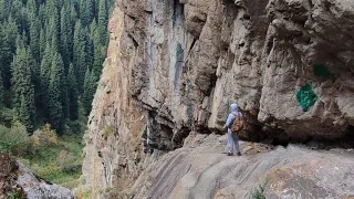 Бутаковское ущелье. Бутаковский водопад, полный обзор. Дорога вокруг водопада.