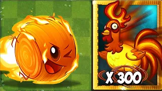 Random Pair Team Plants Vs 300 Chicken Zombies - Which Pair Plant's Strongest? - PvZ 2 Challenge!