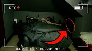 DO NOT RECORD YOURSELF SLEEPING AT 3AM // PARANORMAL SLEEP CAUGHT ON CAMERA!