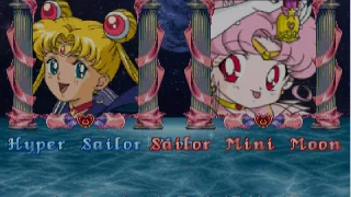 Mugen arcade: Hyper Sailor Moon ( game speed : fast 9 )