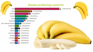 Principales paises productores de Banana