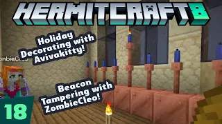 HermitCraft 8 ep 18 – @ZombieCleo jump boost! Happy Hanukkah!