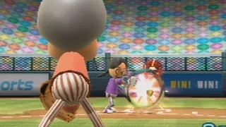 going pro in every wii sports sport raging and funny moments - baseball