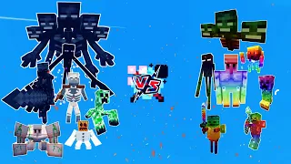 Mutant Monsters VS Spectrite Monsters | Mob Battles | Minecraft