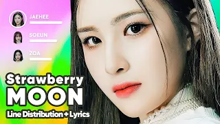 Weeekly - Strawberry Moon (Line Distribution + Lyrics Karaoke) PATREON REQUESTED