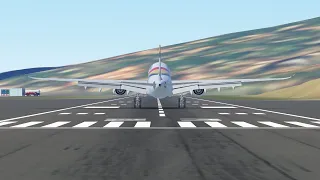 AIR BELGIUM A330NEO SMOOTH LANDING at Madeira (Infinite Flight 2022)