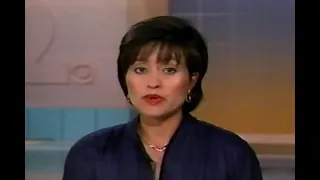 KCBS TV Channel 2 Action News at 6pm Los Angeles July 8, 1991